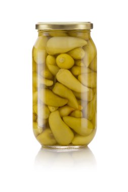 Cam kavanoz turşu biber