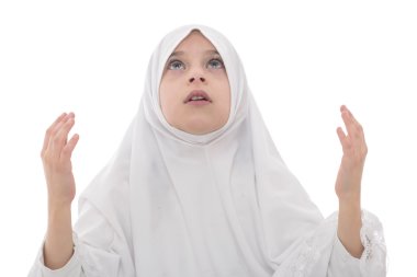 Güzellik Müslüman kız dua