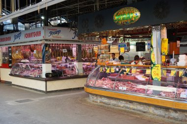 Pazar tezgahları, La Boqueria Barcelona