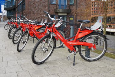 Stadtrad Hamburg Bisiklet istasyonu paylaşım