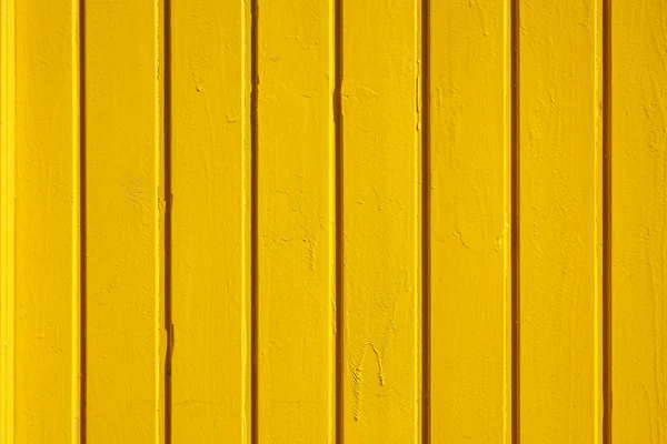 Sfondo della parete di legno giallo — Foto Stock