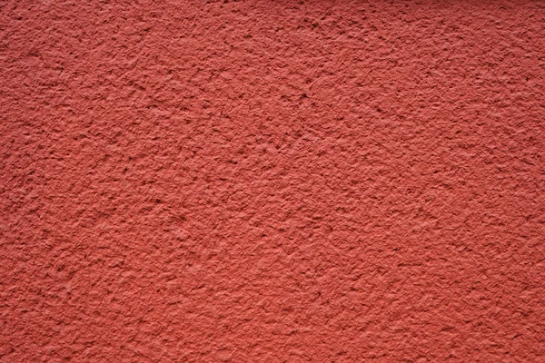 Gesso Roughcast Parede Fundo Textura Vermelho — Fotografia de Stock