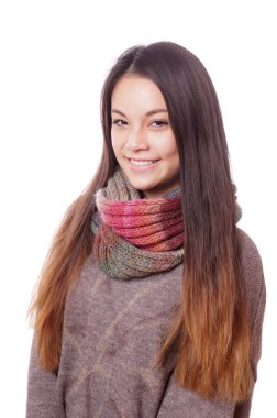 mutlu genç Asyalı kadın