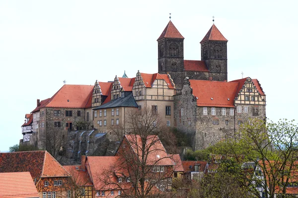 Quedlinburg kasteel — Stockfoto