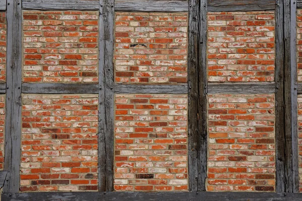 Cornice in legno parete sfondo — Foto Stock