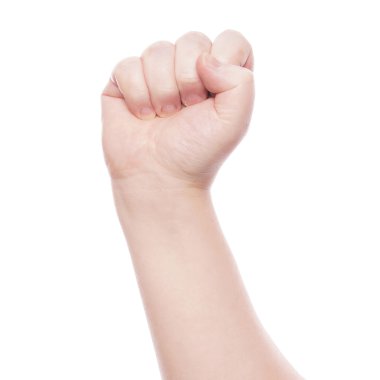 yükseltilmiş yumruk