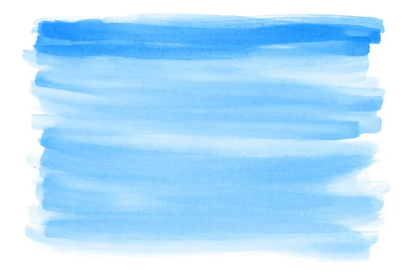 Fond bleu aquarelle — Photo