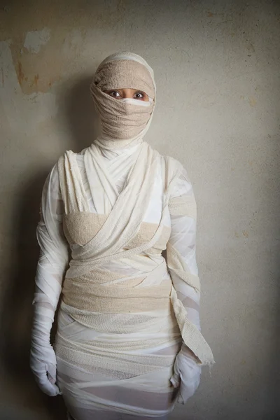 Egyptische mummie kostuum — Stockfoto