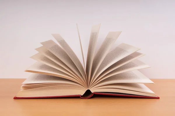 Book with turning pages — Stock Photo, Image