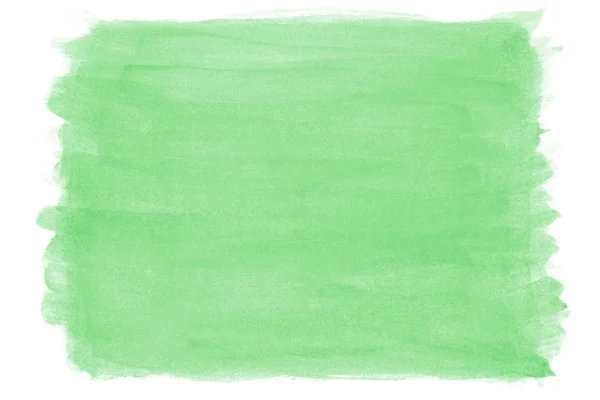 Green watercolor background — Stock Photo, Image