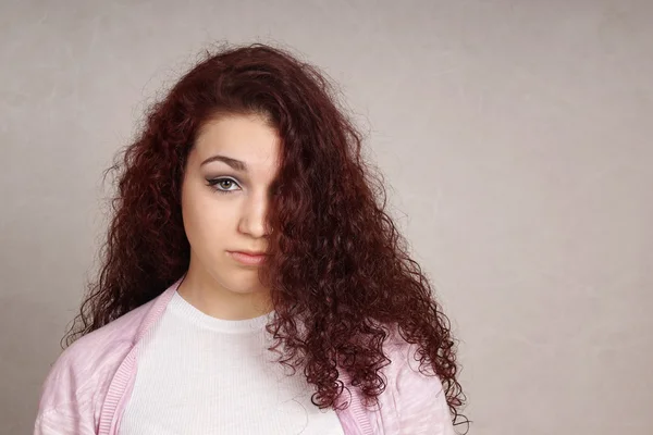 Sad teenage girl looking depressed — Stock Photo, Image