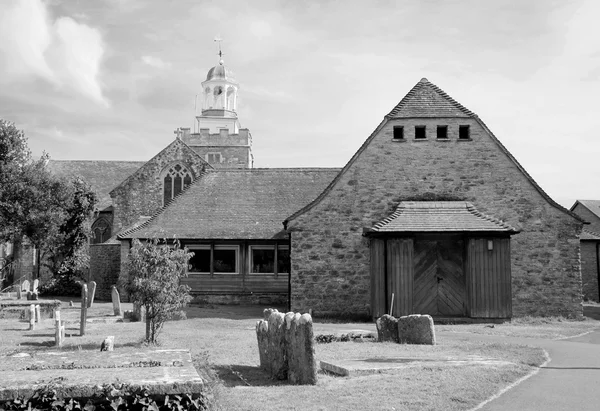 St. thomas a kostel všech svatých v lymington — Stock fotografie