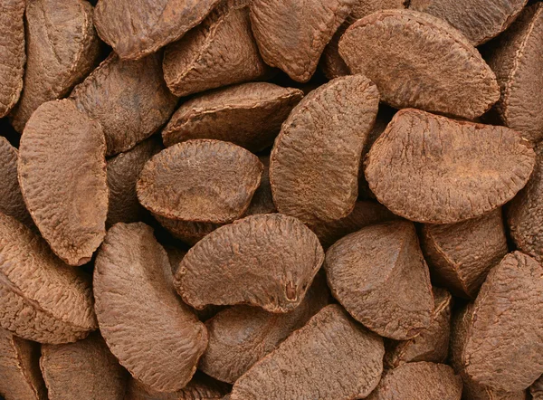 Brazil nuts background — Stock Photo, Image