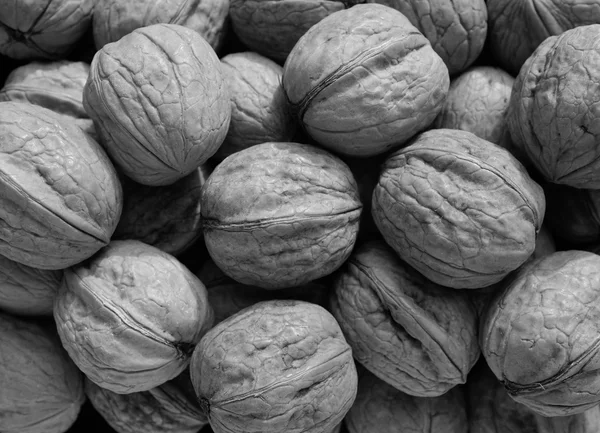 Heap of walnuts — Stock Photo, Image