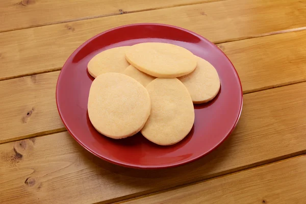 Biscoitos em forma de ovo para a Páscoa — Fotografia de Stock