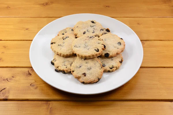 Välsmakande traditionella påsk vinbär kakor — Stockfoto