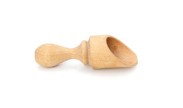 Pequena colher de madeira — Fotografia de Stock