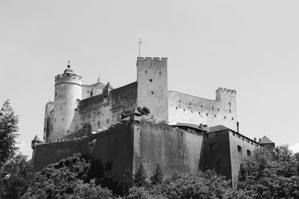 Fortaleza de Hohensalzburg em Salzburg, Áustria — Fotografia de Stock