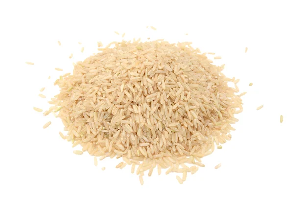 Long grain brown rice — Stock Photo, Image