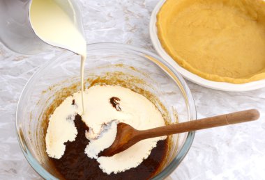 Krem kabak pasta dolgu dökme