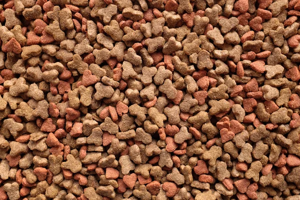 乾燥した猫食品の背景 — ストック写真