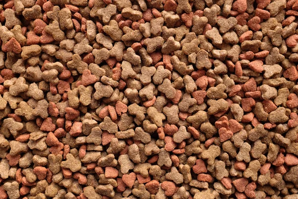 Dried cat food background Stock Picture