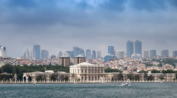 Summer City Landscape View Bosphorus Historic District Besiktas Istanbul Turkey — Stock Photo, Image