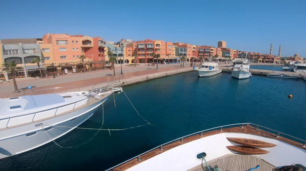 Panoramatický Výhled Záliv Hurgada Marina Egypt Hurghada Populární Letní Dovolená — Stock fotografie