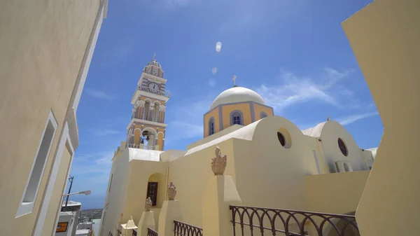 John Baptist Cathedral Thira Town Santorini Island Greece — Stock Photo, Image