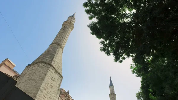 Turkije Hagia Sophia Ayasofya Een Topbezienswaardigheid Van Istanbul Belangrijkste Byzantijnse — Stockfoto