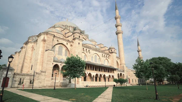 イスタンブールの壮大なSuleiman Mosqueの眺め トルコ — ストック写真