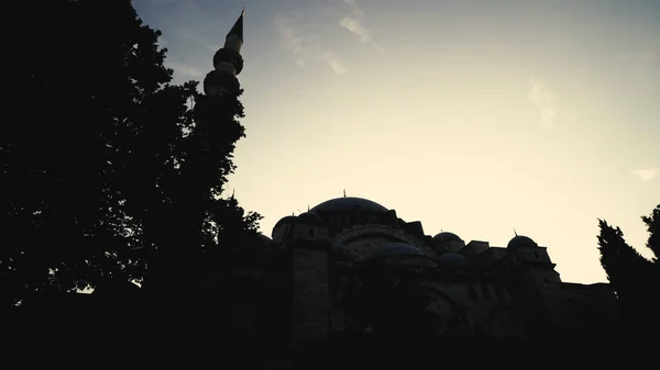 Mosquée Suleiman Turc Suleymaniye Camii Est Une Grande Mosquée Xvie — Photo