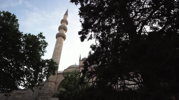 苏莱曼清真寺 土耳其语 Suleymaniye Camii 是土耳其伊斯坦布尔一座16世纪的宏伟清真寺 由苏莱曼大帝建造 — 图库照片