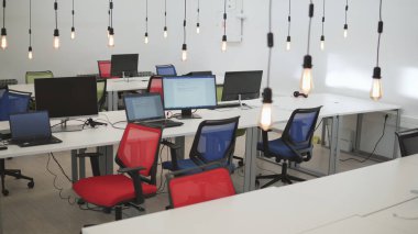 Modern açık alan ortak çalışma ofisi 
