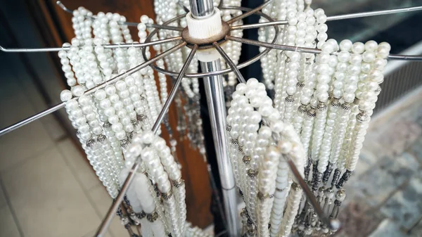 Ohrid Traditionelle Perle Schaufenster Des Schmuckgeschäfts Alten Türkischen Basar — Stockfoto