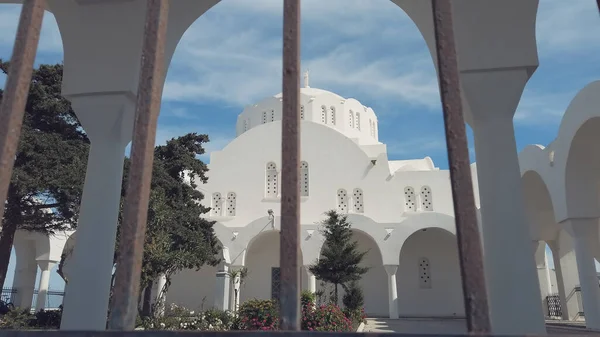 Ortodoxa Metropolitan Cathedral Church Candlemas Lord Fira Santorini Kyklader Grekland — Stockfoto