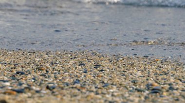 Taşlar, dalgalar ve deniz