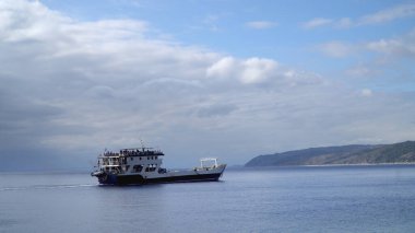 Yunanistan 'daki Athos Dağı' nda feribot ulaşımı