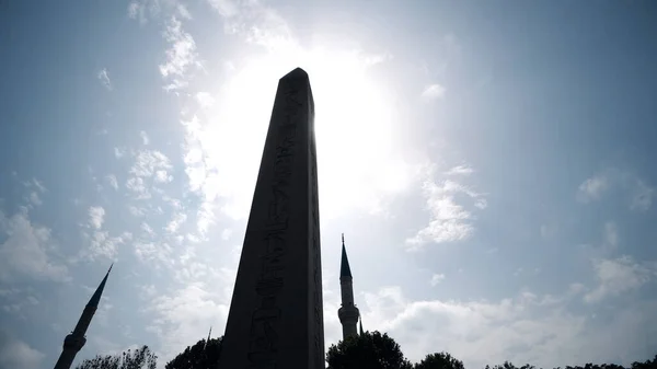 Walled Obelisk Istanbul Turkey — Stock Photo, Image