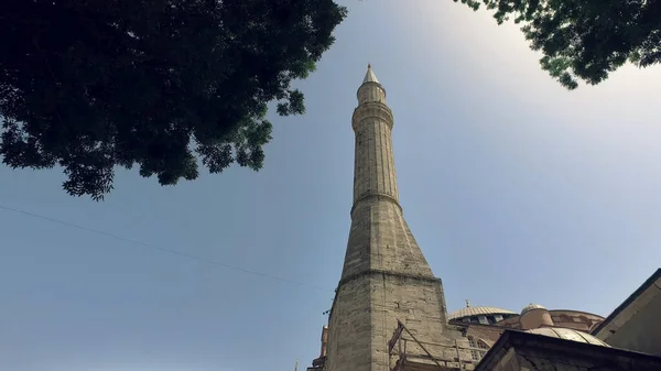 Turkije Hagia Sophia Ayasofya Een Topbezienswaardigheid Van Istanbul Belangrijkste Byzantijnse — Stockfoto