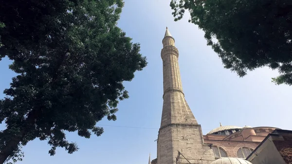 Turkije Hagia Sophia Ayasofya Een Topbezienswaardigheid Van Istanbul Belangrijkste Byzantijnse — Stockfoto