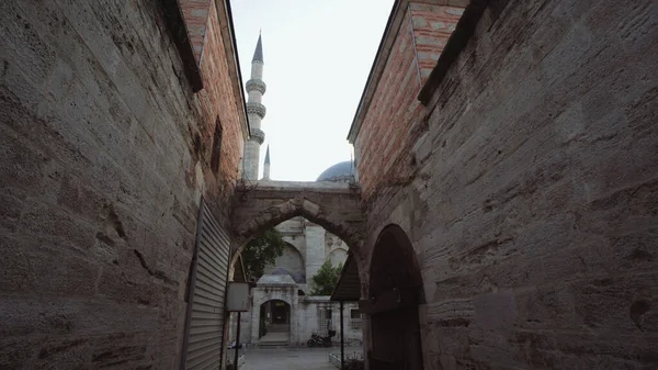 Minaretek Szulejmán Mecset Isztambulban Törökországban — Stock Fotó
