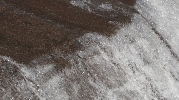Faxafoss Icenald Abstrakte Nahaufnahme Der Faxi Wasserfalllandschaft Süden Islands Mit — Stockfoto