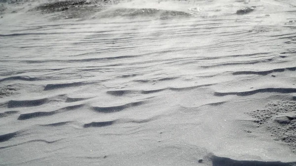 Blizzard Drivande Snö Som Bakgrund — Stockfoto