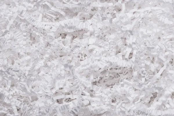 White shredded paper, packaging filler