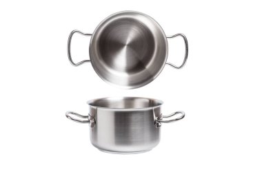 2 izole metal tencere tencere tenceresi, fırın
