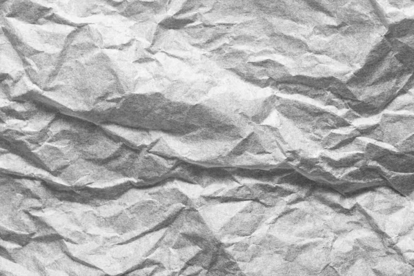 灰色皱折纸纹理背景 — 图库照片