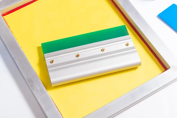 Screen printing press Stock Photos, Royalty Free Screen printing press ...