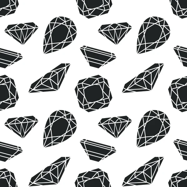 Modèle vectoriel avec diamants — Image vectorielle