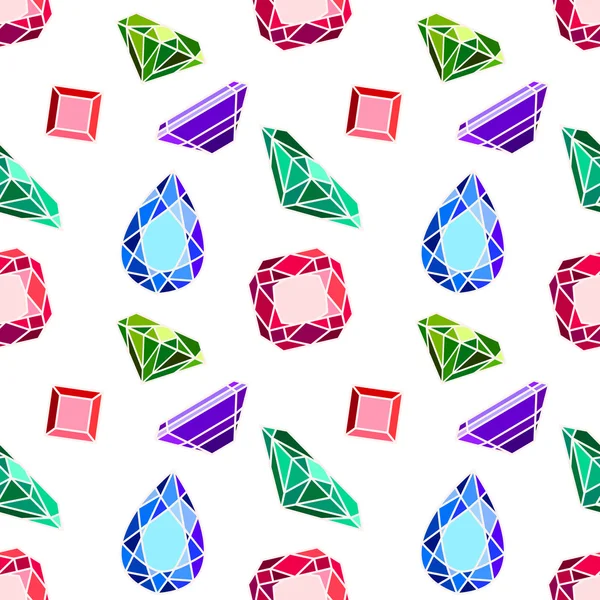 stock vector Vector pattern with diamonds